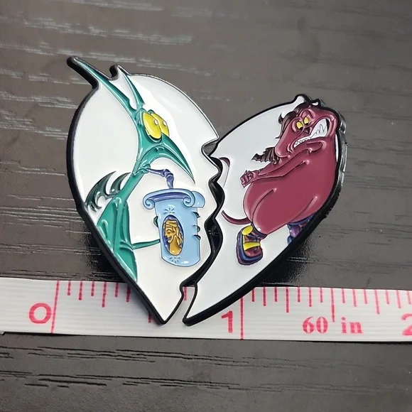 Disney's Hercules Pain and Panic Inspired Enamel Pin Set - Picture 3 of 4